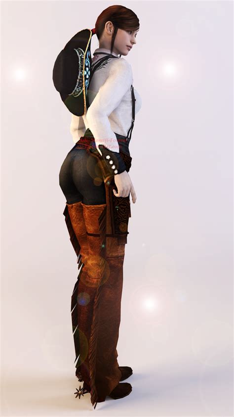 claire redfield cowgirl